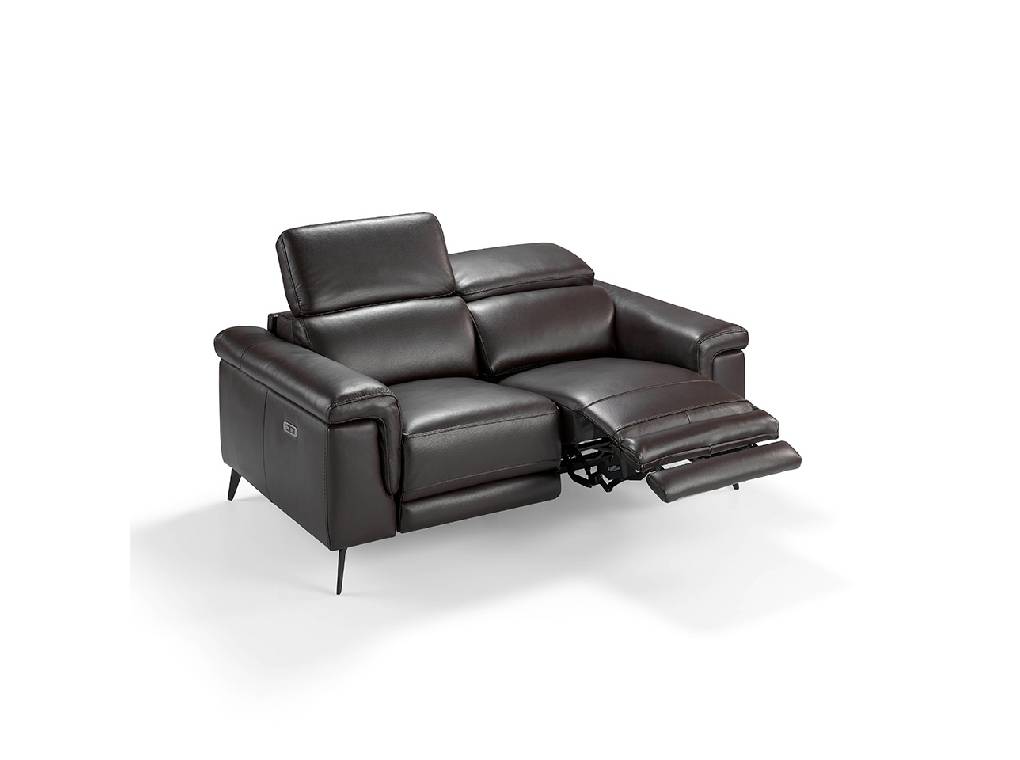 2 Seat Sofa Upholstered In Leather With X Electric Relax Angel Cerdá S L 2 Seat Sofa Upholstered In Leather With, Leather Sofas Spain