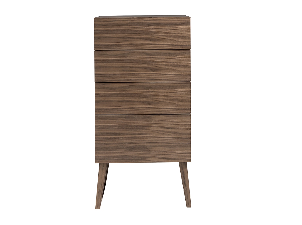 Chiffonnier en bois de noyer