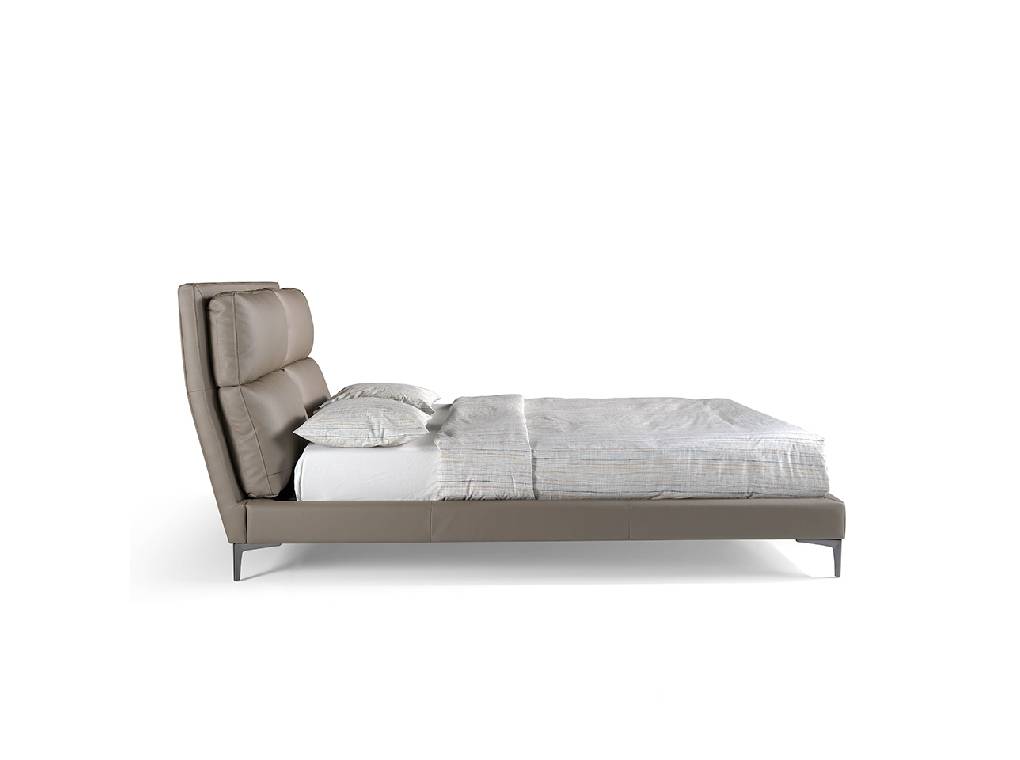 Upholstered bed with solid stainless steal frame Upholstered bed with solid stainless steal frame