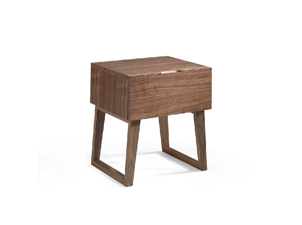 Walnut wood nightstand Walnut wood nightstand