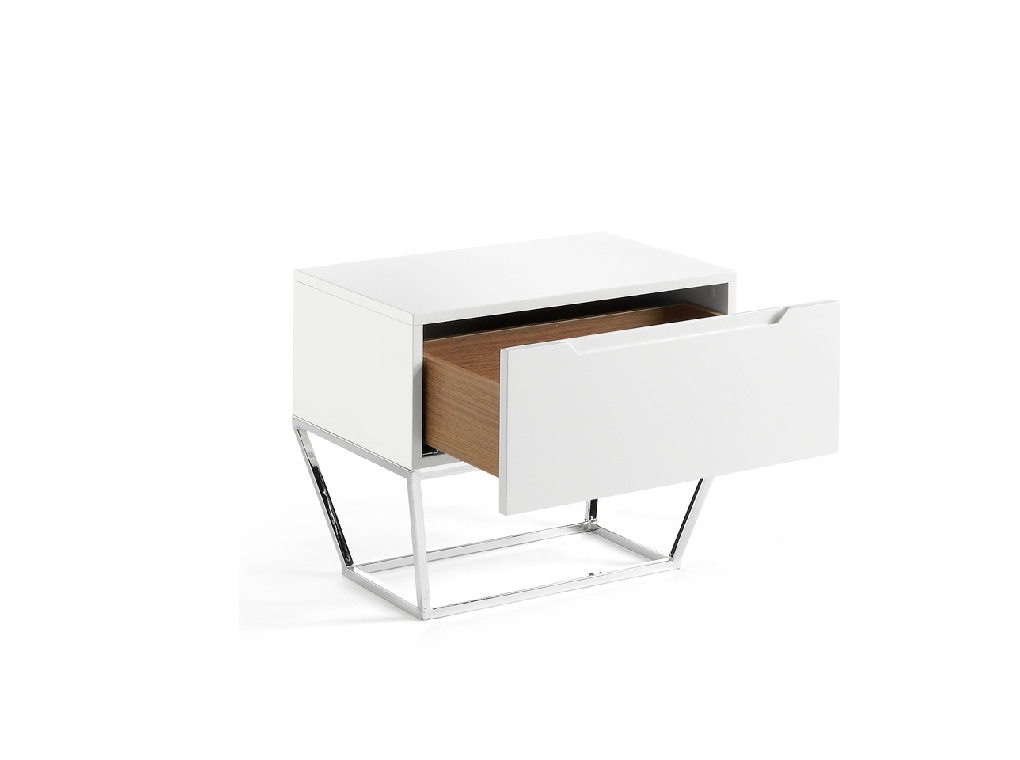 Bedside table made of lacquered MDF Bedside table made of lacquered MDF