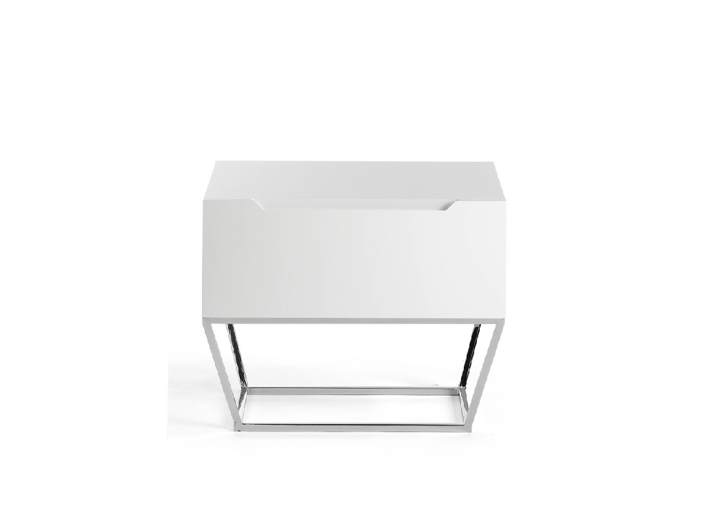 Bedside table made of lacquered MDF Bedside table made of lacquered MDF