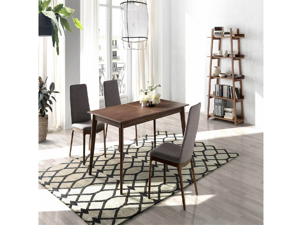 Walnut wood extendable dining table Walnut wood extendable dining table