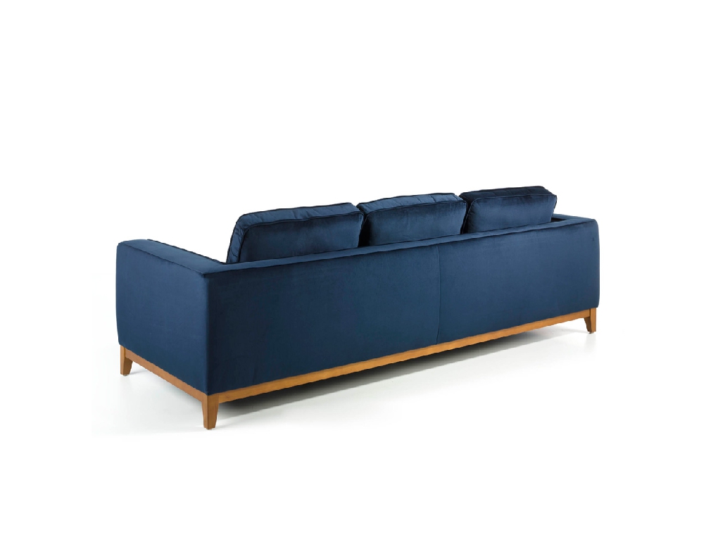 3 seat sofa with legs in wood 3 seat sofa with legs in wood
