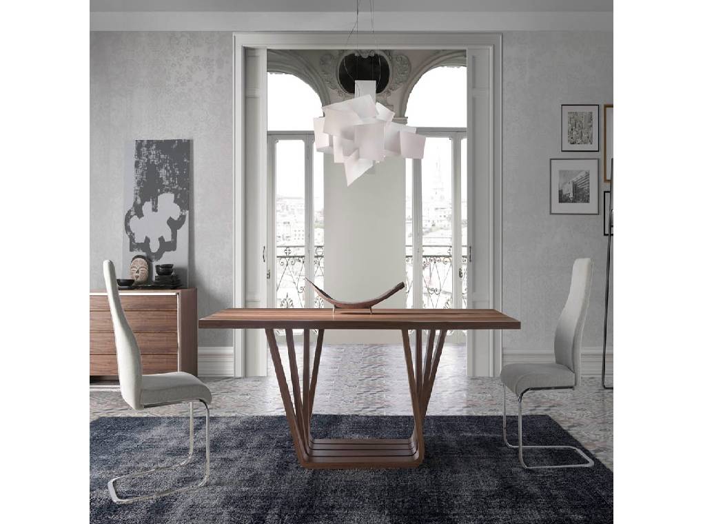 Walnut wood dining table Walnut wood dining table