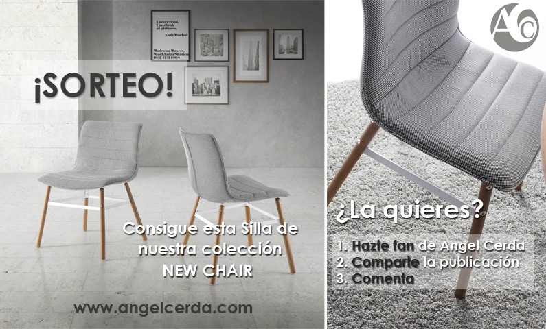 sorteo silla de diseño Angel Cerda