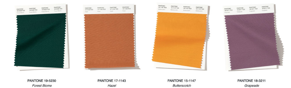 colores pantone otoño 2019