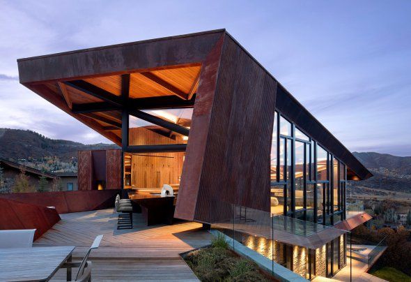 refugios arquitectura moderna