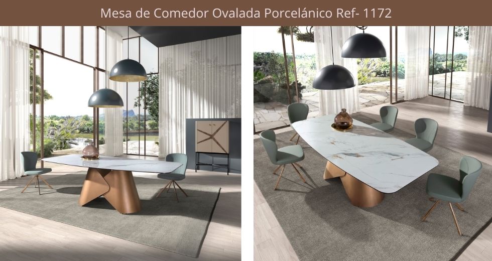 mesas comedor porcelánico ángel cerdá