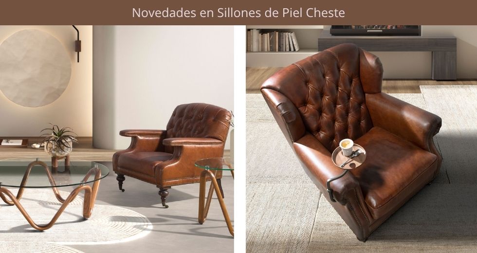 Sillón de Cuero Cheste Ángel Cerdá