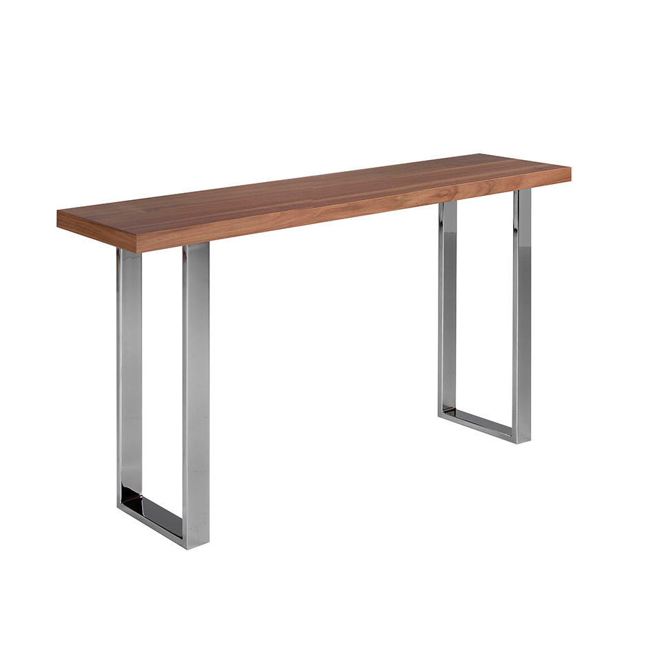 Consola madera nogal